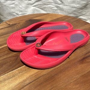 Tony Little Cheeks Healthy Lifestyle Sandal Gel Footbed